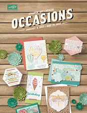 StampinUp, 2017 Occasions Catalog, demo Lynn Tague. See more cards and gift ideas at BeyondBeachesandBlessings.com #BeyondBeachesandBlessings