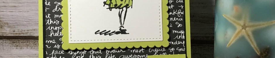 Stampin Up, CAS, Graduation Card, Beautiful You Stamp Set, Designer Series Paper Stack, Lemon Lime Twist Cardstock and Ombre Ribbon, designed by Demo Lynn Tague, See more cards and gifts ideas at BeyondBeachesandBlessings.com #BeyondBeachesandBlessings