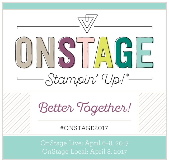 Stampin Up, OnStage, Card and Gift ideas designed by Demo Lynn Tague at BeyondBeachesandBlessings.com #BeyondBeachesandBlessings